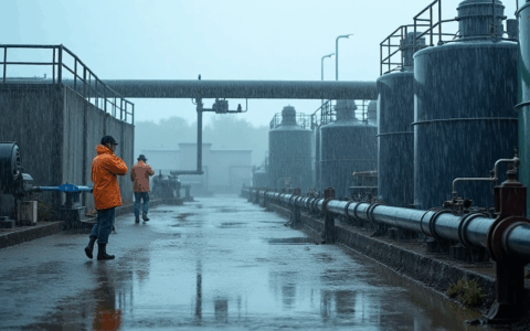 污水处理厂紫外线消毒设备更新改造丨暴雨挑战与对策