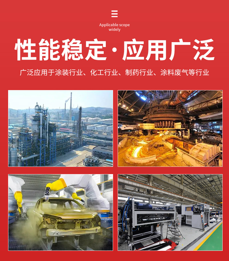 催化燃烧设备一体机厂家工业废气处理设备RCO活性炭吸附脱附装置