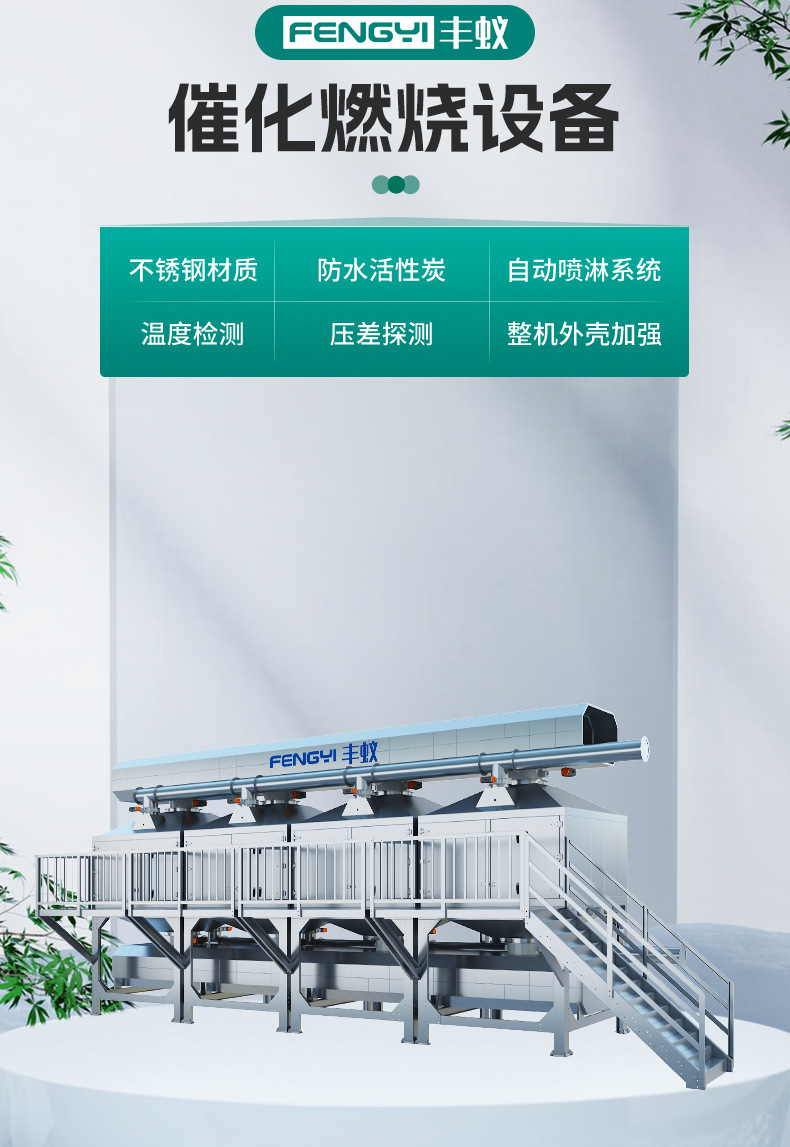 批发催化燃烧设备废气处理环保设备催化燃烧一体机环保设备