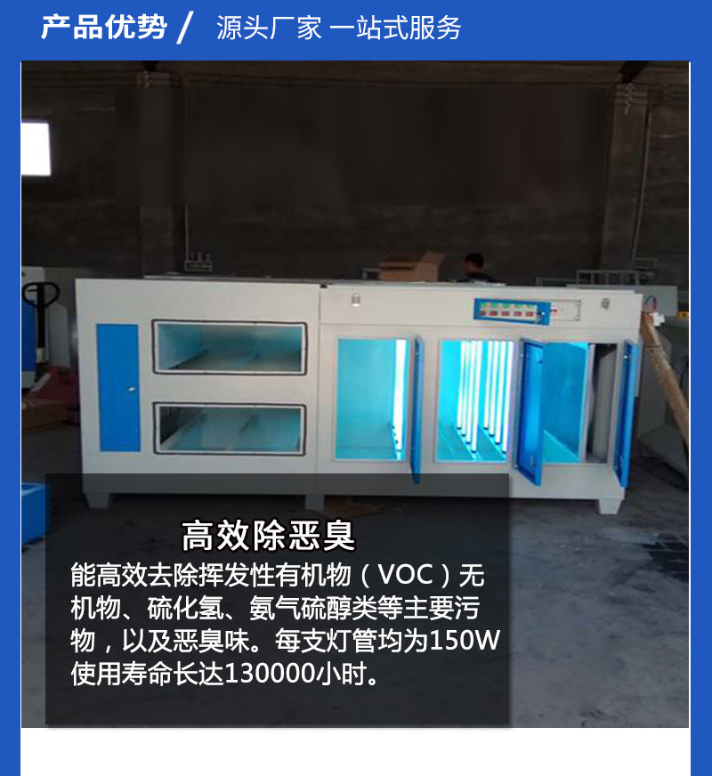 UV光氧催化废气处理设备活性炭环保一体机活性炭环保吸附箱